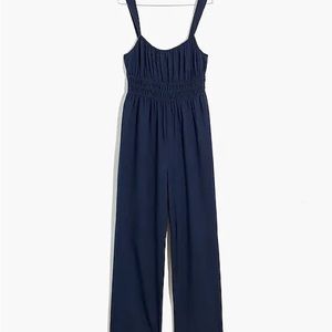 Madewell Linen blend Sophie Tank Wide leg Jumpsuit XS